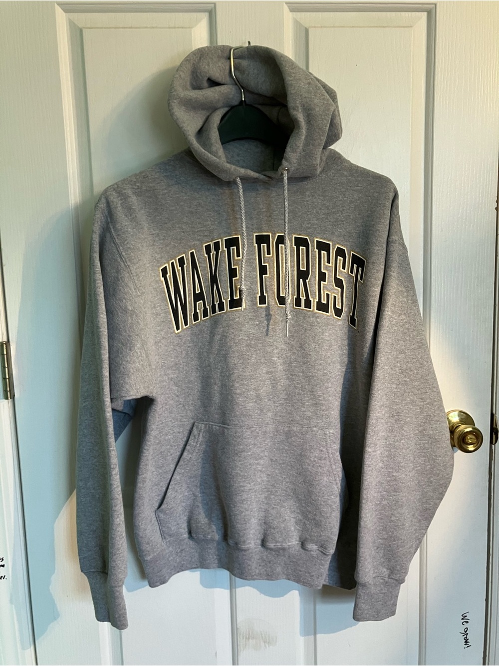 Men's Gray Hooded Sweatshirt